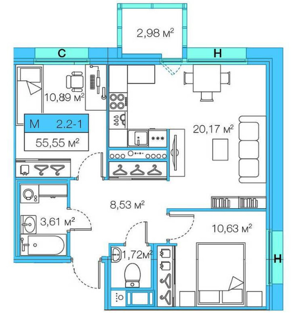 Smart-квартиры: когда каждый метр приносит пользу